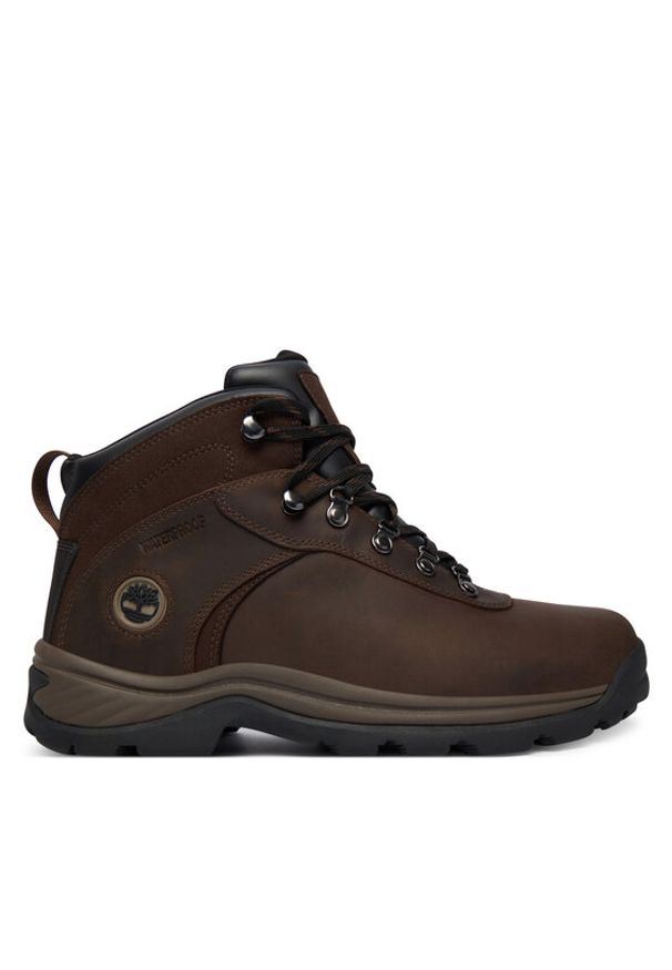 Timberland Trapery Flume Mid Wp TB1181282421 Brązowy. Kolor: brązowy. Materiał: skóra