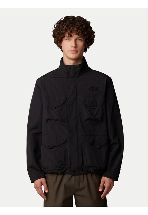 The North Face Kurtka przejściowa NF0A8BJF Czarny Regular Fit. Kolor: czarny. Materiał: syntetyk, bawełna
