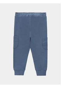 COCCODRILLO - Coccodrillo Spodnie dresowe WC4120102DEN Niebieski Regular Fit. Kolor: niebieski. Materiał: bawełna #4