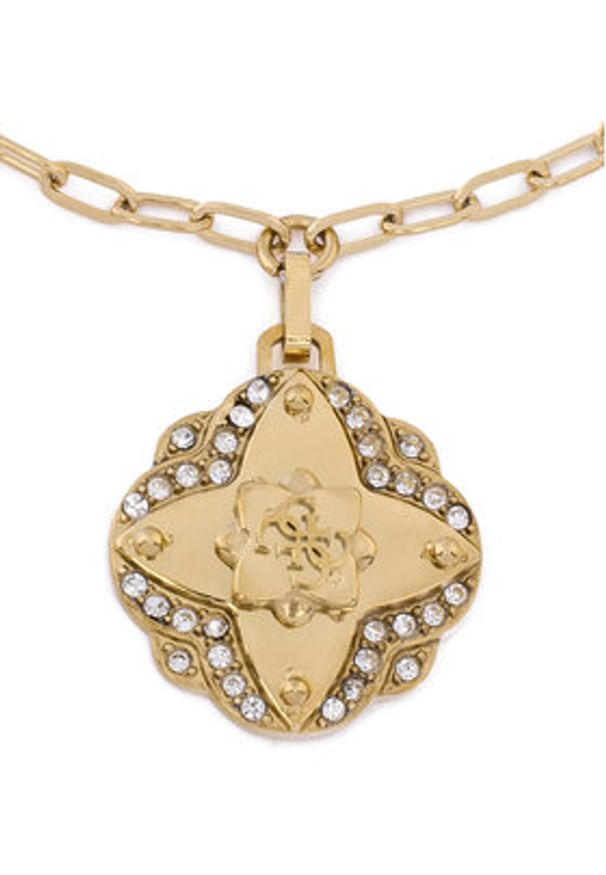 Guess Bransoletka JUBB05 509JW Złoty. Materiał: metalowe. Kolor: złoty