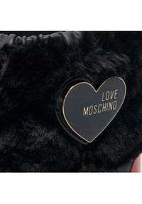 Love Moschino - LOVE MOSCHINO Śniegowce JA24232G0HJW0000 Czarny. Kolor: czarny. Materiał: materiał