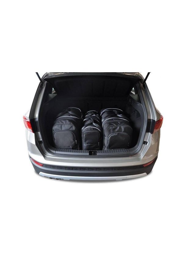 KJUST - Torby Do Bagażnika Seat Ateca 2016+ 4Szt Kjust. Kolor: czarny. Styl: sportowy