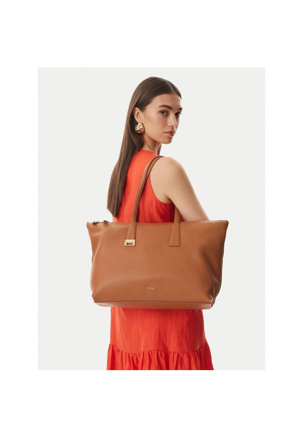 Torebka Furla. Kolor: brązowy