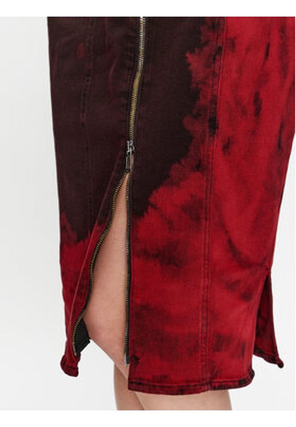 Hugo Sukienka jeansowa Georgiana 50495878 Czarny Slim Fit. Kolor: czarny. Materiał: bawełna