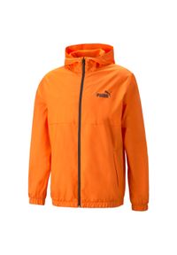 Kurtka męska Puma ESS SOLID WINDBREAKER. Kolor: pomarańczowy