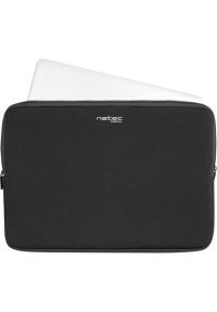 Etui do laptopa NATEC Coral 13.3 cali Czarny. Kolor: czarny. Materiał: materiał. Styl: biznesowy #7