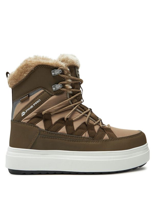 ALPINE PRO - Alpine Pro Śniegowce Ikeda brLBTD537910 Brązowy. Kolor: brązowy. Materiał: materiał