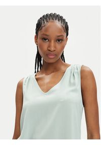 Vero Moda Bluzka Brit 10286648 Zielony Loose Fit. Kolor: zielony. Materiał: wiskoza #6