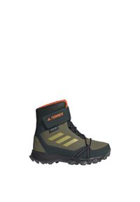 Adidas - Terrex Snow CF Winter Hiking Shoes. Kolor: zielony, pomarańczowy, wielokolorowy #1