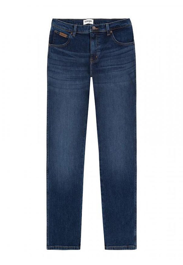 Wrangler - WRANGLER TEXAS SLIM MĘSKIE SPODNIE JEANSOWE SHY BOY W12SOCR27 112319231