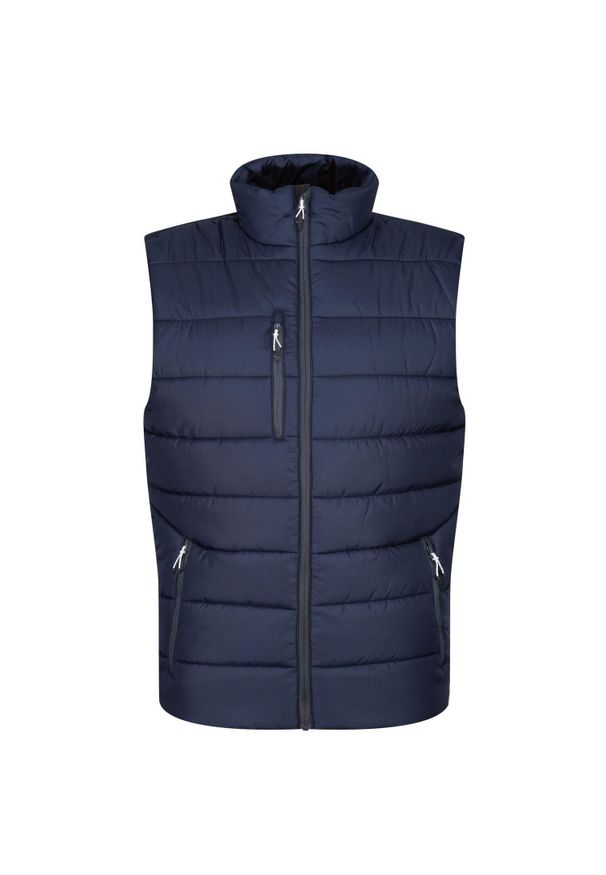 Regatta - Męska Kamizelka Termiczna Navigate. Kolor: szary, niebieski, wielokolorowy. Sport: turystyka piesza