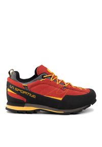 LA SPORTIVA - La Sportiva Trekkingi Boulder X 838RE Czerwony. Kolor: czerwony. Materiał: zamsz, skóra. Sport: turystyka piesza