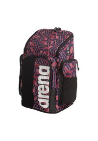 Plecak Arena Team Spiky III Backpack 45 + Worek. Kolor: fioletowy, biały, wielokolorowy. Styl: sportowy
