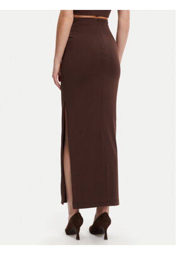BARDOT Spódnica 59024SB Brązowy Regular Fit. Kolor: brązowy. Materiał: syntetyk