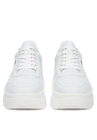 Rieker Sneakersy M7811-80 Biały. Kolor: biały. Materiał: skóra #4