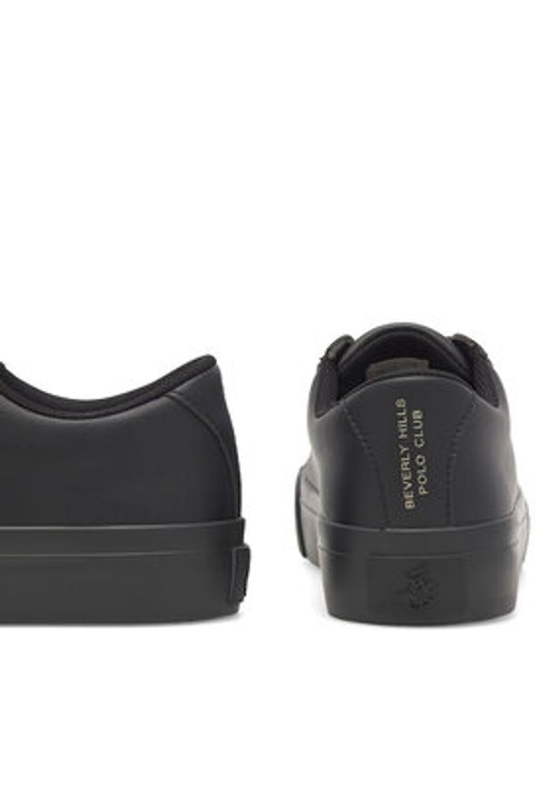 Beverly Hills Polo Club Sneakersy BHPC040W Czarny. Kolor: czarny. Materiał: skóra