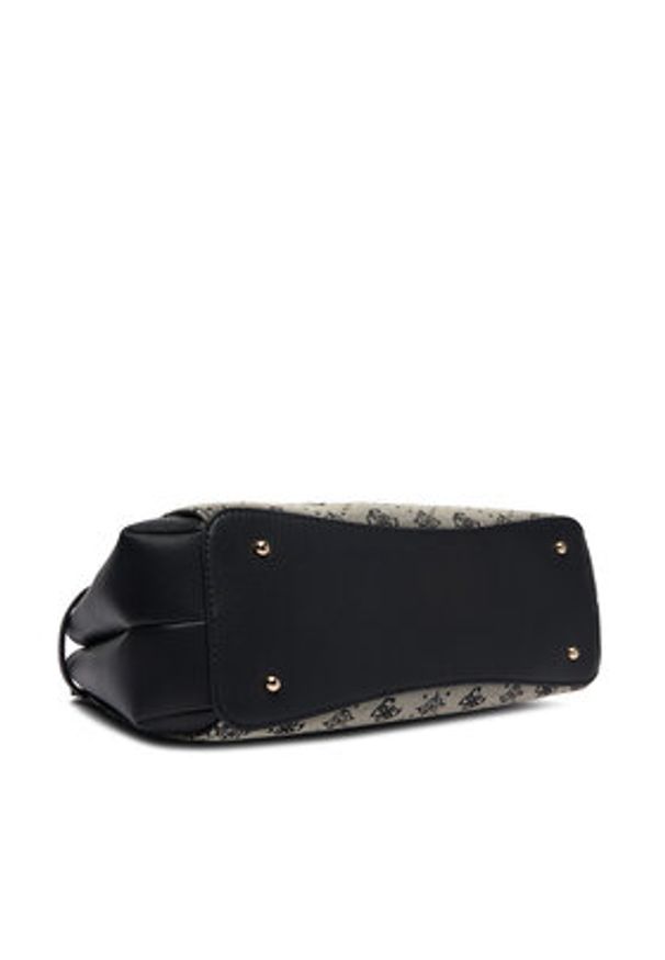 Guess Torebka Melinda HWJP99 02060 Czarny. Kolor: czarny. Materiał: skórzane