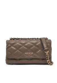 Guess Torebka HWQG96 32210 Brązowy. Kolor: brązowy. Materiał: skórzane