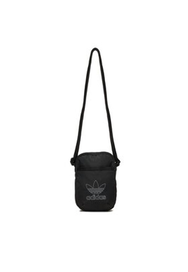Adidas - adidas Saszetka Ac Festival Bag IT7603 Czarny. Kolor: czarny. Materiał: materiał