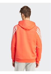 Adidas - adidas Bluza Future Icons 3-Stripes IR9229 Pomarańczowy Regular Fit. Kolor: pomarańczowy. Materiał: bawełna #4