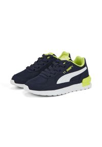 Buty dla dzieci Puma Graviton AC PS. Okazja: na co dzień. Kolor: niebieski. Sport: bieganie #1