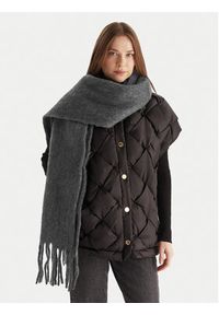 Calvin Klein Szalik Emblem Brushed LV04D8069G Szary. Kolor: szary. Materiał: poliester #3