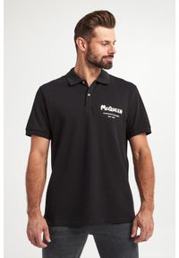 Alexander McQueen - Polo męskie ALEXANDER MCQUEEN. Typ kołnierza: polo