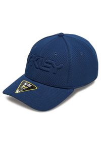 Oakley Czapka 6 Panel Stretch Embossed 912208-6Le. Kolor: niebieski