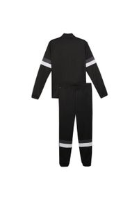 Puma - Dres Męski Team Rise. Kolor: czarny. Materiał: dresówka