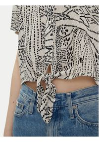 Vero Moda Koszula Menny 10303694 Beżowy Relaxed Fit. Kolor: beżowy. Materiał: wiskoza #3
