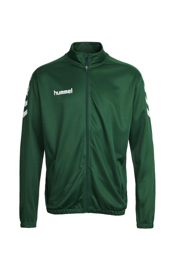 Bluza sportowa dla dorosłych Hummel Core Poly Jacket. Kolor: zielony