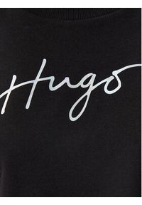 Hugo - HUGO Bluza Darace 50534271 Czarny Relaxed Fit. Kolor: czarny. Materiał: bawełna