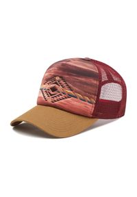 Buff Czapka z daszkiem Trucker Cap 125365.632.30.00 Bordowy. Kolor: czerwony. Materiał: materiał #1