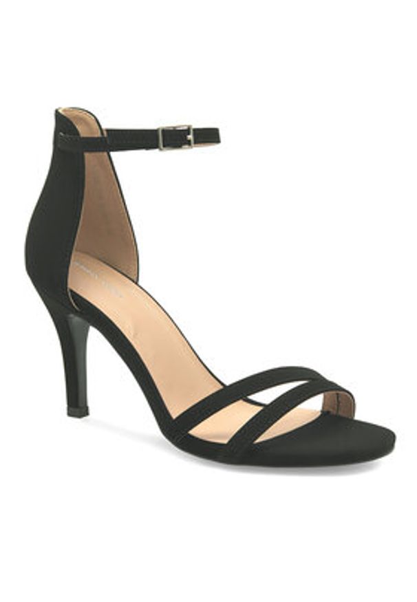 Jenny Fairy Sandały NOELIA WYL3663-1 Czarny. Kolor: czarny. Materiał: materiał