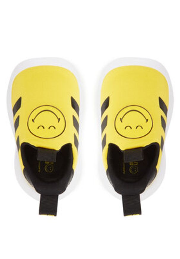 Adidas - adidas Sneakersy Smiley Monofit IH6311 Żółty. Kolor: żółty. Materiał: materiał