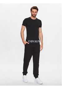 Emporio Armani Underwear T-Shirt 111035 3R755 00020 Czarny Regular Fit. Kolor: czarny. Materiał: bawełna