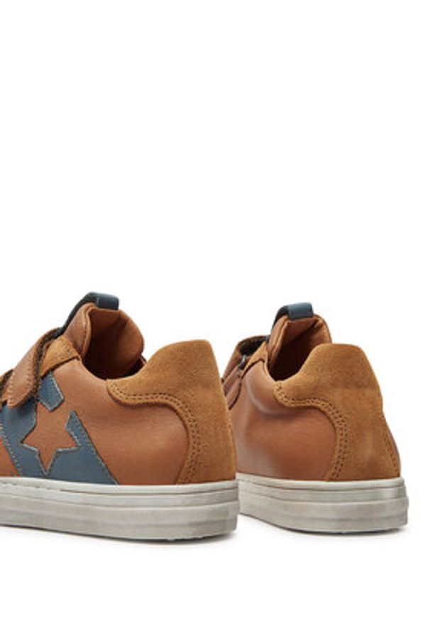 Froddo Sneakersy Dolby G2130335-7 D Brązowy. Kolor: brązowy. Materiał: skóra