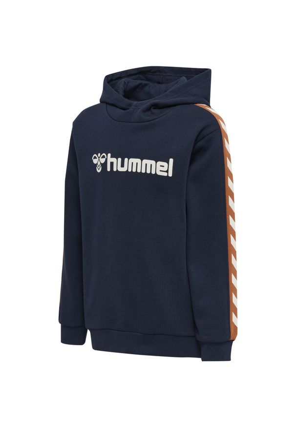Bluza z kapturem dla dzieci Hummel Takao. Typ kołnierza: kaptur. Kolor: niebieski