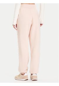 Guess Spodnie dresowe V5BB10 KB681 Różowy Regular Fit. Kolor: różowy. Materiał: syntetyk #9