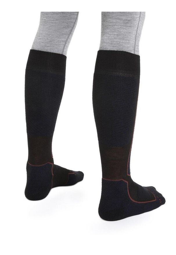 Skarpety Narciarskie Męskie Icebreaker Ski+ Medium OTC. Kolor: niebieski. Materiał: wełna. Sport: narciarstwo