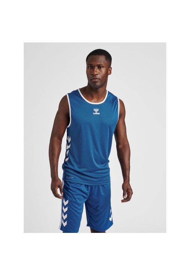 Koszulki do koszykówki Hummel hmlcore xk. Kolor: niebieski. Sport: koszykówka