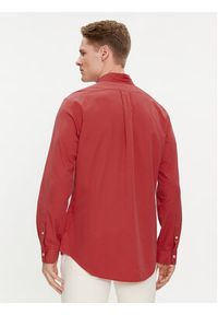 Polo Ralph Lauren Koszula 710937993002 Czerwony Regular Fit. Typ kołnierza: polo. Kolor: czerwony. Materiał: bawełna #5