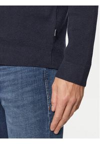 Jack & Jones - Jack&Jones Sweter Milano 12259664 Granatowy Relaxed Fit. Kolor: niebieski. Materiał: bawełna #8