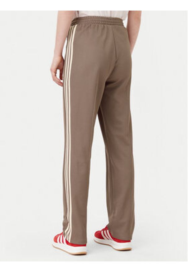 Adidas - adidas Spodnie dresowe Beckenbauer JC5792 Beżowy Regular Fit. Kolor: beżowy. Materiał: syntetyk, bawełna