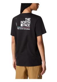 T-shirt damski The North Face Foundation Graphic z krótkim rękawem. Kolor: czarny. Długość rękawa: krótki rękaw. Długość: krótkie