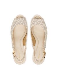 MICHAEL Michael Kors Sandały Rosie Wedge 40S6RSHS1B Écru. Kolor: kremowy. Materiał: skóra #6