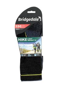 BRIDGEDALE - Skarpety do trekkingu Bridgedale Hike Lt T2 Coolmax P Boot. Kolor: czarny. Sport: turystyka piesza