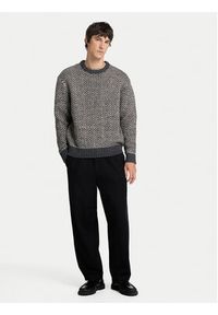 Selected Homme Sweter 16094589 Szary Regular Fit. Kolor: szary. Materiał: wełna, syntetyk #4