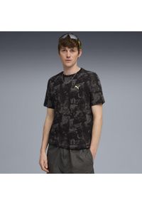Puma - Męska koszulka PUMATECH PUMA Black. Kolor: czarny. Sport: fitness