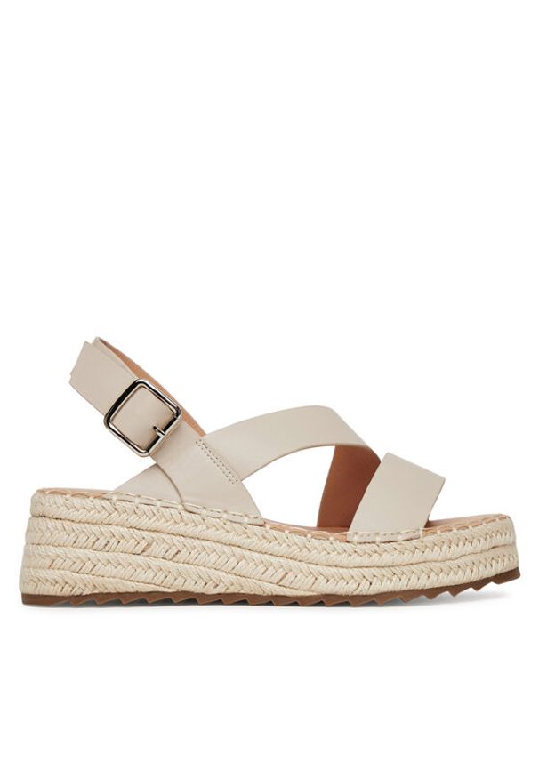 DeeZee Espadryle RS07-24 Beżowy. Kolor: beżowy. Materiał: materiał, syntetyk